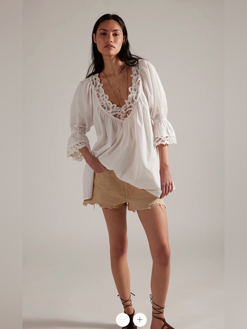 FREE PEOPLE Poet Blouse